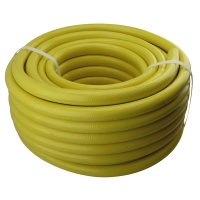 Tuyau d'arrosage jaune - Diamètre intérieur : 25 mm - Longueur : 50 m