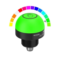 Bouton tactile programmable série K50 PRO Touch - RVB - 50 mm - M12 5 pins - K50PTAMGRY3Q