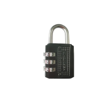 Cadenas à combinaison en zamak - Largeur du coffre : 32 mm - Diamètre de l'anse : 4,7 mm - Hauteur de l'anse : 17 mm