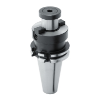 Mandrin adaptateur porte-fraise à trou ISO50 - 22X45