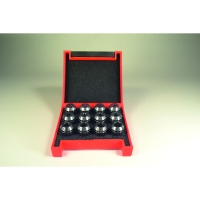 Jeu de pinces de serrage ER20 - Taille minimale : 2 mm - Taille maximale : 13 mm - Nombre de pinces : 12