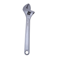 Clé à molette - Diamètre d'ouverture : 32 mm - Longueur totale : 250 mm - Épaisseur de la mâchoire : 11 mm