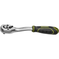 Cliquet 1/4" - Type de tête : réversible - 72 dents - angle 5 degrés