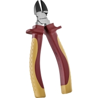 Pince coupante isolée VDE 1000V manche bi-matière- Longueur : 160 mm - Capacité de coupe : 1.6 mm