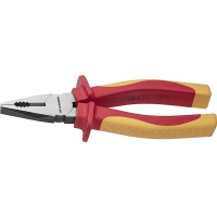 Pince universelle isolée VDE 1000V manche bi-matière - Profondeur des mâchoires : 40 mm