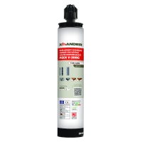 Résine pour scellement chimique FIXH vinylester - 300 ml - gris