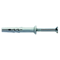 Cheville à frapper FIXH avec vis tête fraisée - Diamètre de la vis : 5 mm - Longueur de la cheville : 27 mm
