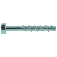 Vis à béton TAPCON PLUS HFL tête hexagonale à embase lisse zingué - 14 x 110 mm - seau de 25