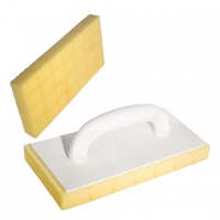 Taloche rectangulaire en plastique avec mousse en éponge quadrillée 280 x 40 mm
