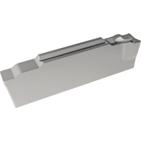 Plaquette de tronconnage/gorges GGM-GM carbure - Revêtement PVD - Largeur d'arête de coupe 3 mm - Rayon 0,2 mm - GP30BU