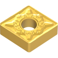 Plaquette de tournage négative carbure CNMG-MS3 - Longueur d'arête de coupe : 12,9 mm - Rayon : 0,4 mm - Revêtement : CVD - TC20BM