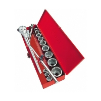 Coffret de 17 douilles et accessoires 3/4" 78-CH16Z