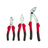 Jeu de 3 pinces branches gainées bimatière 209-J3