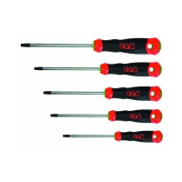 Jeu de 5 tournevis Torx® T10-T40 avec manche bimatière