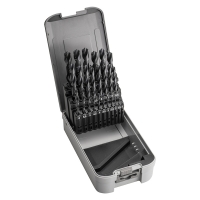 Coffret de 25 forets à métaux DCA810U HSS - Plage de diamètres 1 à 13 mm