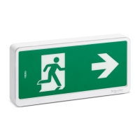 BAES d'évacuation EXIWAY - IP65 - 3 pictogrammes inclus