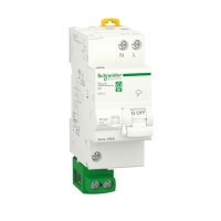Bloc parafoudre RESI9 - 10kA - 1P+N - type 2 - avec accessoires