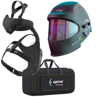 Kit masque de soudage HELIX QUATTRO et ventilation assistée SWISS AIR