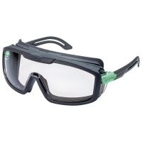 Lunettes-masque I-GUARD PLANET - incolore - bleu, gris - aéré