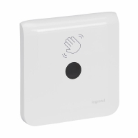 Interrupteur sans contact MOSAIC pour commande d'éclairage LED 200 W 2 modules - blanc antimicrobien