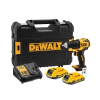Perceuse-visseuse sans fil DCD708D2T-QW - 18V - 65 nm - 2 batteries 2Ah - coffret TSTAK