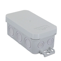 Boîte de dérivation étanche OPTIBOX 960° clipsable - 90 x 40 x 36 mm - gris
