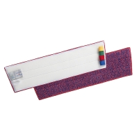 Frange de lavage à scratch PULI-BRUSH - 42-46 x 12 cm - rouge