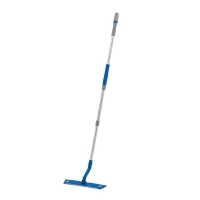 Manche télescopique et support de frange à scratch ERGOSWING - 40 cm  - longueur du manche : 106 à 184 cm