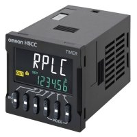 Minuterie série H5CC-A - Vis - 1/16 DIN 48x48 - NPN/PNP - H5CC-AUD