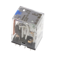 Relais enfichable miniature série MY2IN-D2 - 8 pins - 7 A - 2 RT - 24 VDC - antiparasitage - MY2IN-D2-GS-R DC24