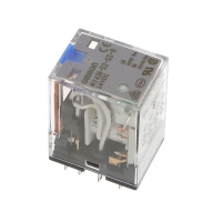 Relais enfichable miniature série MY4IN-D2-GS-R - 14 pins - 24 VDC- 4 RT - antiparasitage - MY4IN-D2-GS-R DC24