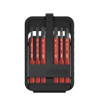 Etui de 6 embouts de vissage isolés 1000 V plat et Phillips®