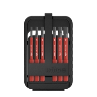 Etui de 6 embouts de vissage isolés 1000 V 6 pans creux