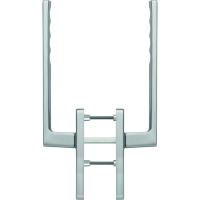 Poignée pour chassis levant coulissant TOULON F9 inox clé I (poignée double)