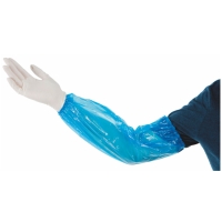 Manchette à usage court bleue (carton de 2 000 pièces) - taille unique