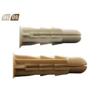 Cheville plastique universelle ARPON 8 x 30 pour patte à vis - seau de 350 pièces