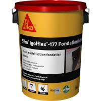 Enduit d’imperméabilisation IGOLFLEX 177 FONDATION - 25 Litres - noir
