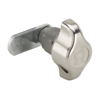 Serrure batteuse bouton cadenassable 22500 longueur 19 mm