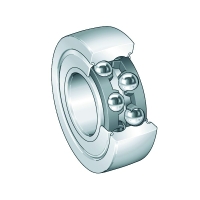 Galet à billes série LR5204-2Z-TVH-XL - Diamètre intérieur : 20 mm - Diamètre extérieur : 52 mm