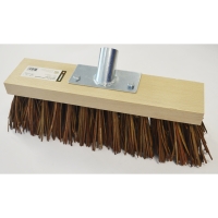 Balai cantonnier en piassava - Longueur 32 cm - Largeur 7,5 cm