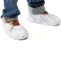 Surchaussures à usage court 455.98.390 blanches (carton de 600 pièces) - taille unique