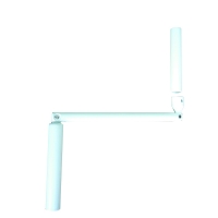 Poignee manivelle pour volet roulant L420 D12mm blanc ct