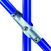 Raccord KEEKLAMP croix à 2 entrées orientable 30° à 45°