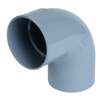 Coude PVC 87°30 mâle-femelle