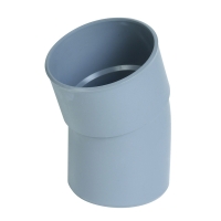 Coude 20° PVC mâle-femelle