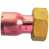 Raccord fer-cuivre 2 pièces douille cuivre 359GCL