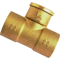 Té laiton femelle 130 GCU