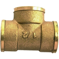 Té laiton à visser femelle 130