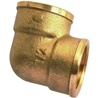 Coude 90° laiton à visser femelle 90