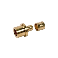 Adaptateur à glissement pour tube cuivre